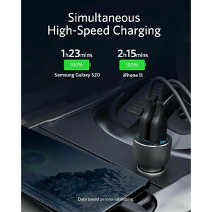 شارژر فندکی 36 وات انکر مدل PowerDrive 3 A2729
