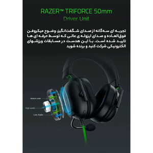 هدست مخصوص بازی ریزر مدل BLACKSHARK V2 X