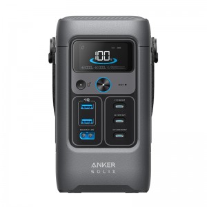 پاوراستیشن و نیروگاه همراه انکر مدل Anker SOLIX C200 DC Power Bank Station 192Wh 60K A1727