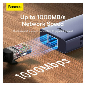 هاب 4 پورت USB-C بیسوس مدل B0005280A813