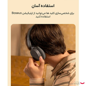 هدفون بلوتوثی باسئوس مدل Bowie D05