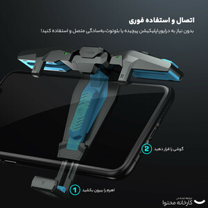 دسته بازی PUBG گیمسر مدل F4 Falcon