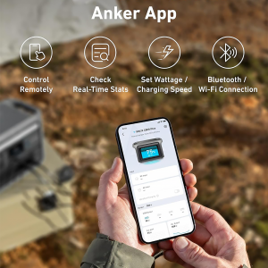 پاوراستیشن و نیروگاه همراه انکر Anker SOLIX C800 Plus Portable Power Station 768Wh مدل A1754