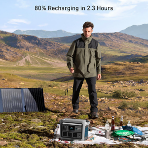 پاوراستیشن و نیروگاه همراه انکر Anker SOLIX C800 Plus Portable Power Station 768Wh مدل A1754
