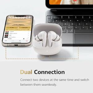 هدفون بلوتوثی کیو سی وای مدل Buds ANC HT15