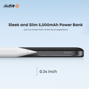 خرید و قیمت پاوربانک انکر مدل A1665 ظرفیت 5000 میلی آمپر ساعت توان 15 وات - همه چی بازار