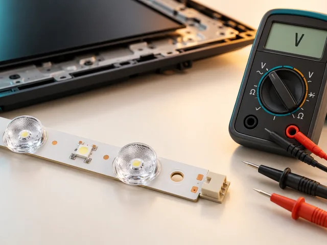 ولتاژ LED بک‌لایت چیست و چرا باید مشخصات آن تطبیق داده شود؟