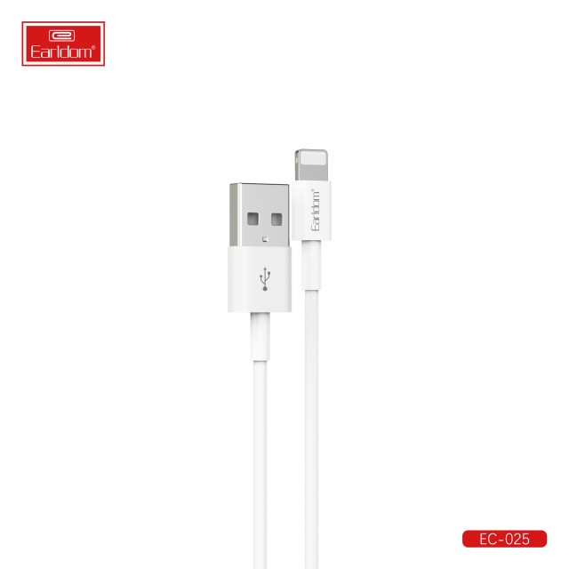 کابل تبدیل USB به لایتنینگ ارلدام مدل EC-025i طول 1 متر