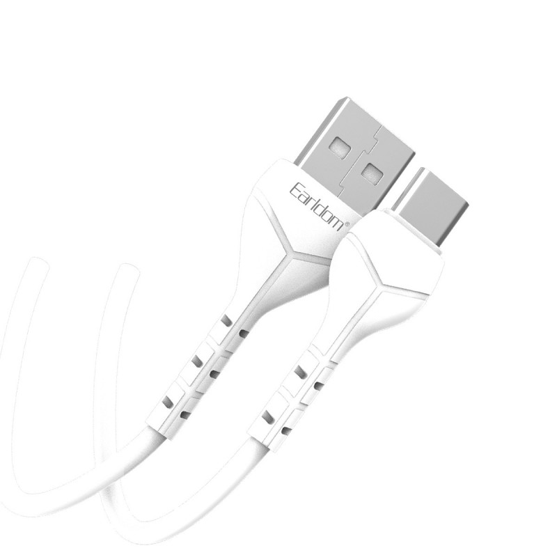 کابل تبدیل USB به microUSB ارلدام مدل EC-095M طول یک متر