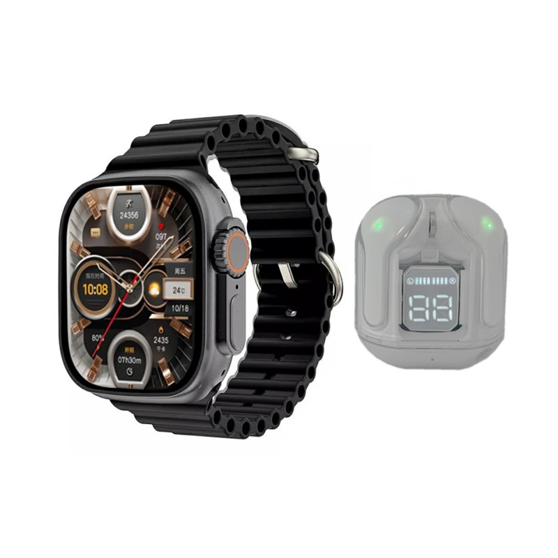 ساعت هوشمند ویسمی مدل WS-X19 Ultra 3 به همراه هدفون بلوتوثی