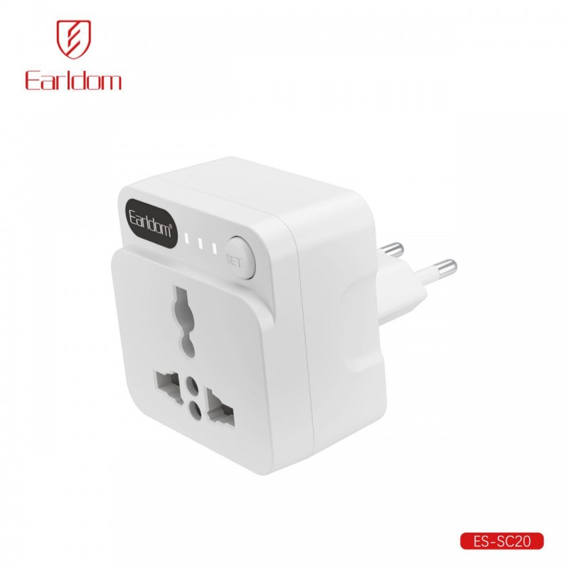 تبدیل برق 3 به 2 هوشمند تایمردار ارلدام مدل  ES-SC20