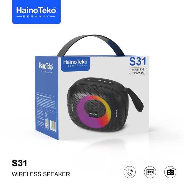 اسپیکر بلوتوثی هاینوتکو مدل HainoTeko S31