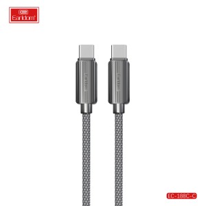 کابل شارژ تایپ سی به تایپ سی ارلدام مدل EC-188C-C طول 1 متر توان 60 وات