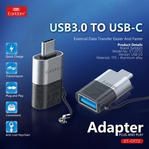 مبدل OTG USB-C ارلدام مدل ET-OT72