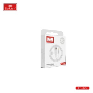 کابل تبدیل USB به لایتنینگ ارلدام مدل EC-025i طول 1 متر