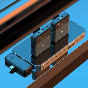 میکروفن یقه ای وایرلس دار مدل SX31 دو کاربره