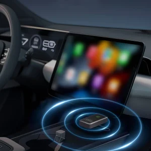 اندروید اتو (Android Auto) و کارپلی (CarPlay) وایرلس خودرو ارلدام مدل ET-CP02 به همراه تبدیل USB به USB-C