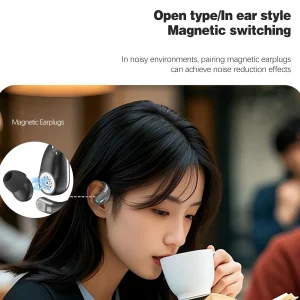هندزفری القایی بی سیم ارلدام مدل TWS46 Open Ear Headphones