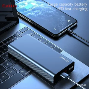 پاوربانک ارلدام مدل PD22 ظرفیت 20000 میلی آمپرساعت