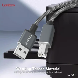 کابل پرینتر جنس کنفی ارلدام (Earldom) مدل EC-PC01 - طول 1.5 متر
