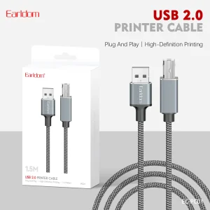 کابل پرینتر جنس کنفی ارلدام (Earldom) مدل EC-PC01 - طول 1.5 متر