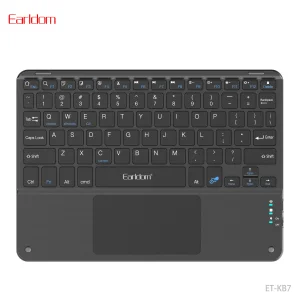 کیبورد بی سیم ارلدام مدل ET-KB7 دارای تاچ پد