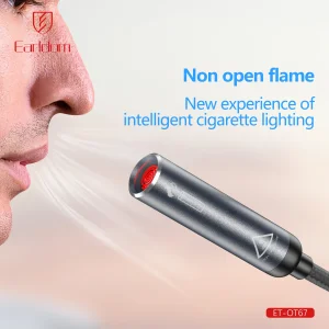 فندک الکترونیکی ارلدام مدل OT67 با درگاه USB-C