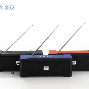 اسپیکر بلوتوثی قابل حمل مدل WSA-852