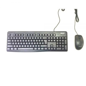 کیبورد و ماوس ای نت مدل MK130 با حروف فارسی