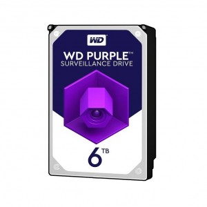 هارددیسک اینترنال وسترن دیجیتال مدل Purple WD60PURZ ظرفیت 6 ترابایت