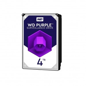 هارددیسک اینترنال وسترن دیجیتال مدل Purple WD40PURZ ظرفیت 4 ترابایت