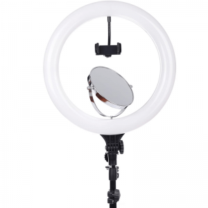 رینگ لایت مدل LC-16 با پایه و اینه