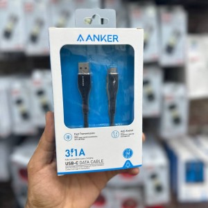 کابل تبدیل USB به لایتنینگ برزنتی برند AAnker مدل TD-CA101