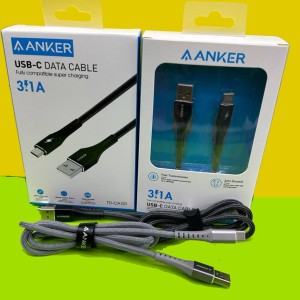 کابل تبدیل USB به لایتنینگ برزنتی برند AAnker مدل TD-CA101