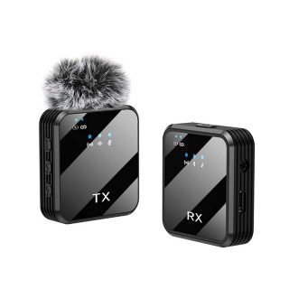 ست میکروفن بی سیم یقه ای مدل F15-2