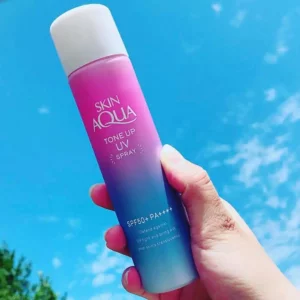اسپری ضدآفتاب  ژاپنی  SKIN AQUA (لوندر) +SPF