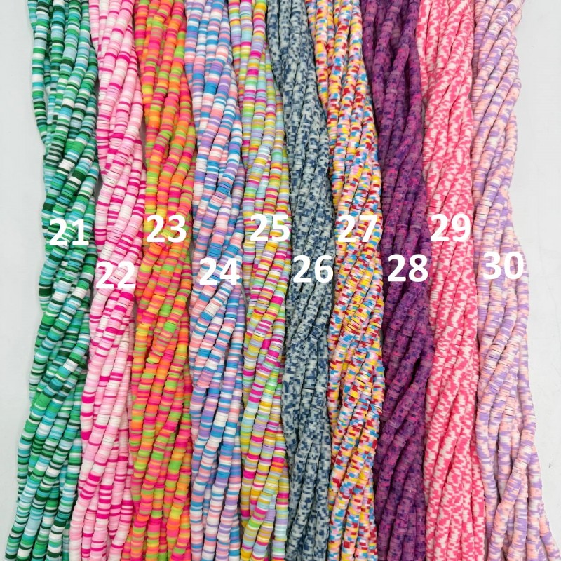 فیمو واشری چندرنگ سایز 6(3)