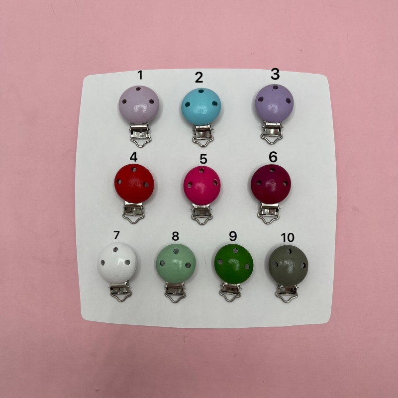 گیره پستونک چوبی