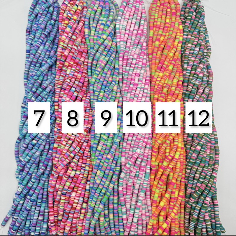 فیمو واشری چند رنگ سایز ۶(۲)