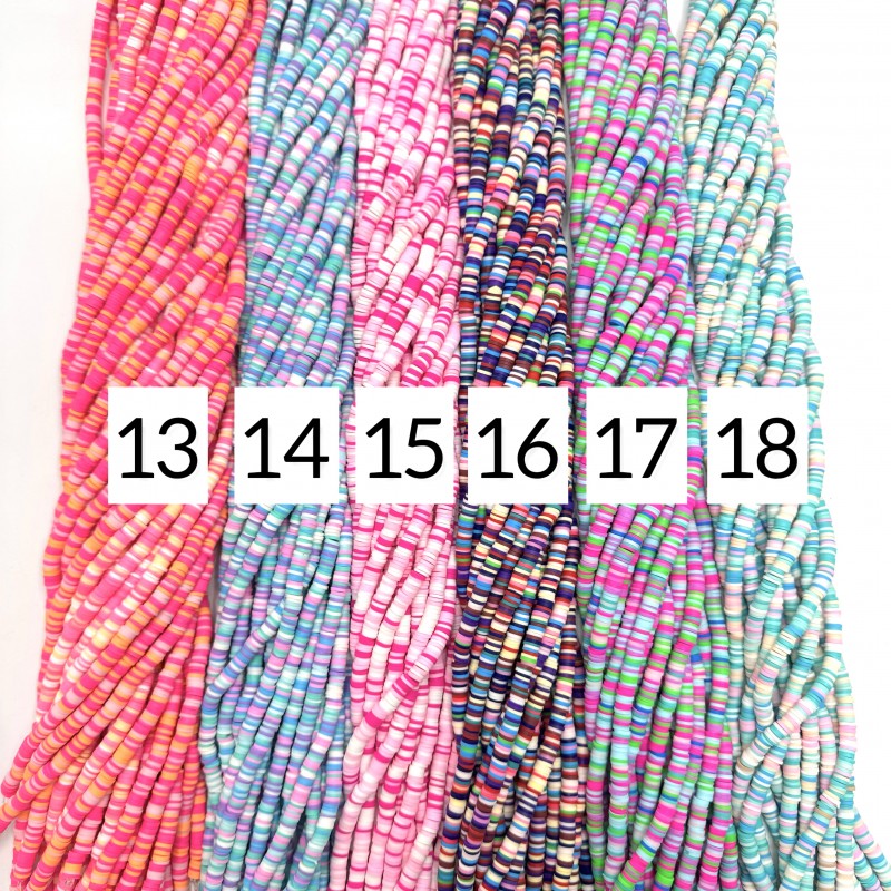 فیمو واشری چندرنگ سایز ۶(۳)