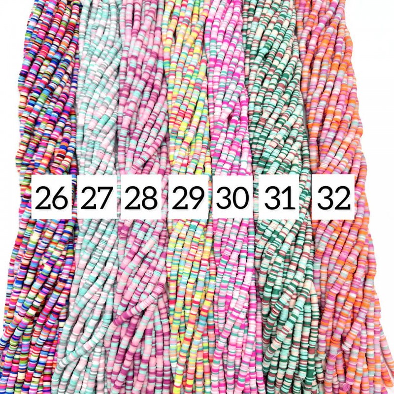 فیمو واشری چند رنگ سایز 6 (6)