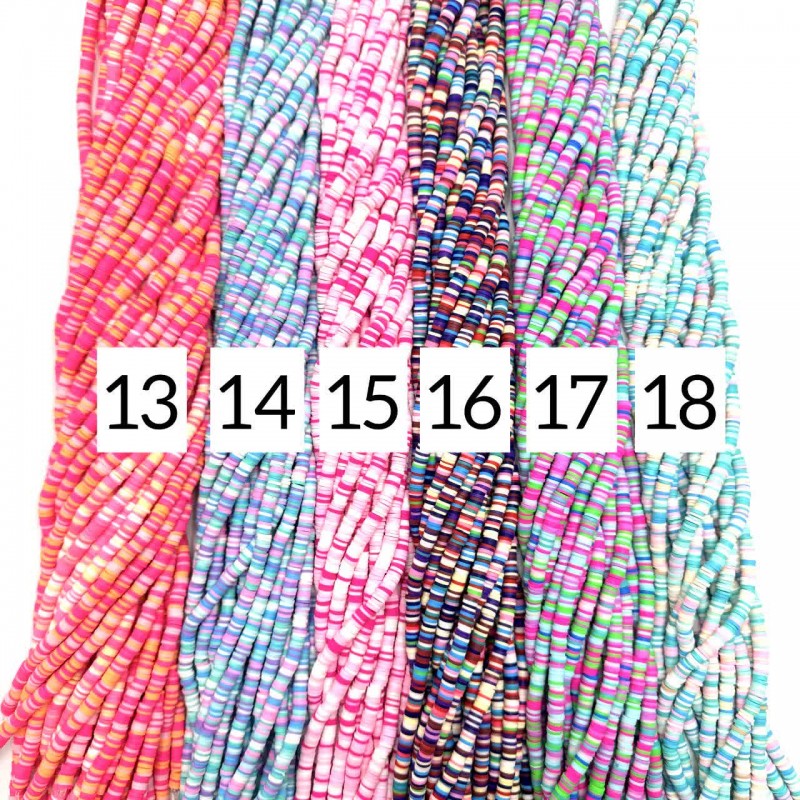 فیمو واشری چندرنگ سایز 6(4)