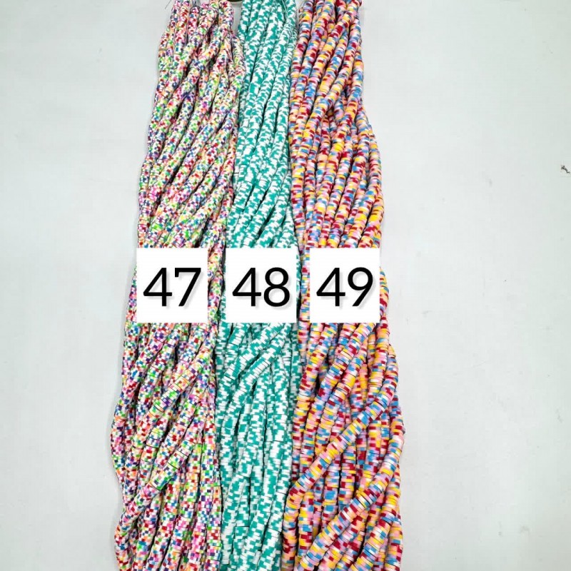 فیمو واشری چندرنگ سایز 6(9)