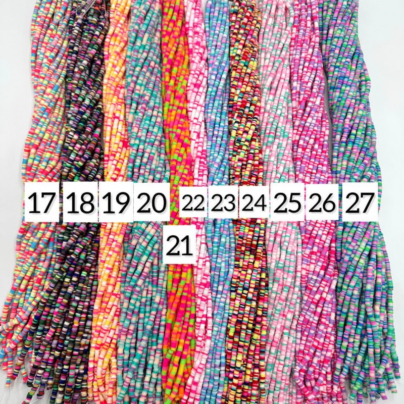 فیمو واشری چند رنگ سایز 4(3)