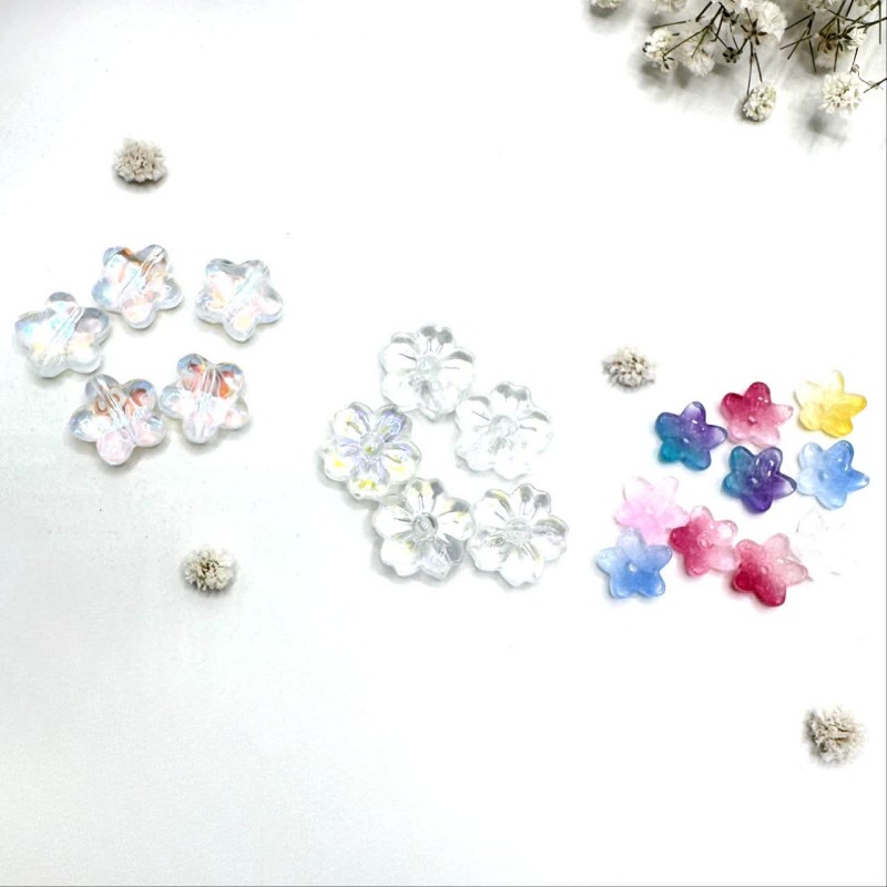 مهره طرح کریستال گل 🌸