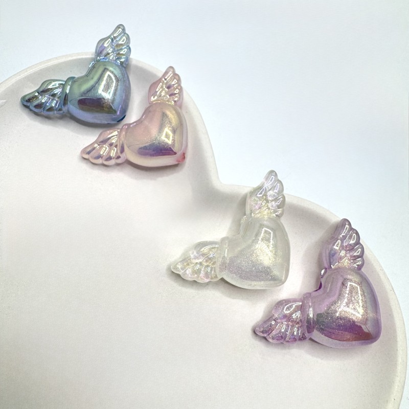 مهره فانتزی قلب بالدار