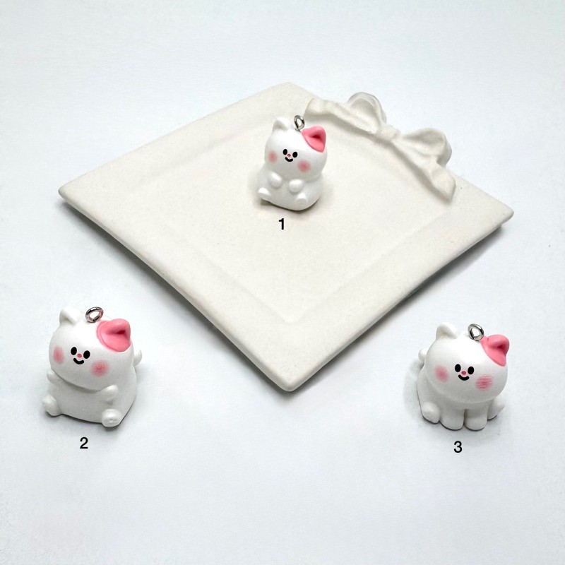 آویز پیشی گوش صورتی