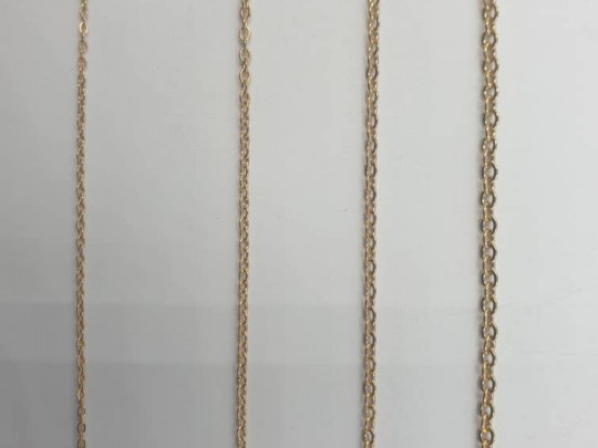 زنجیر استیل طلایی و نقره ای