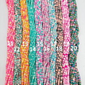 فیمو واشری چند رنگ سایز 6 (2)