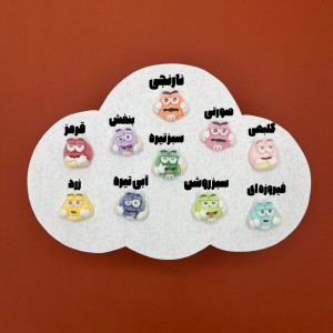 مهره مخملی m&m